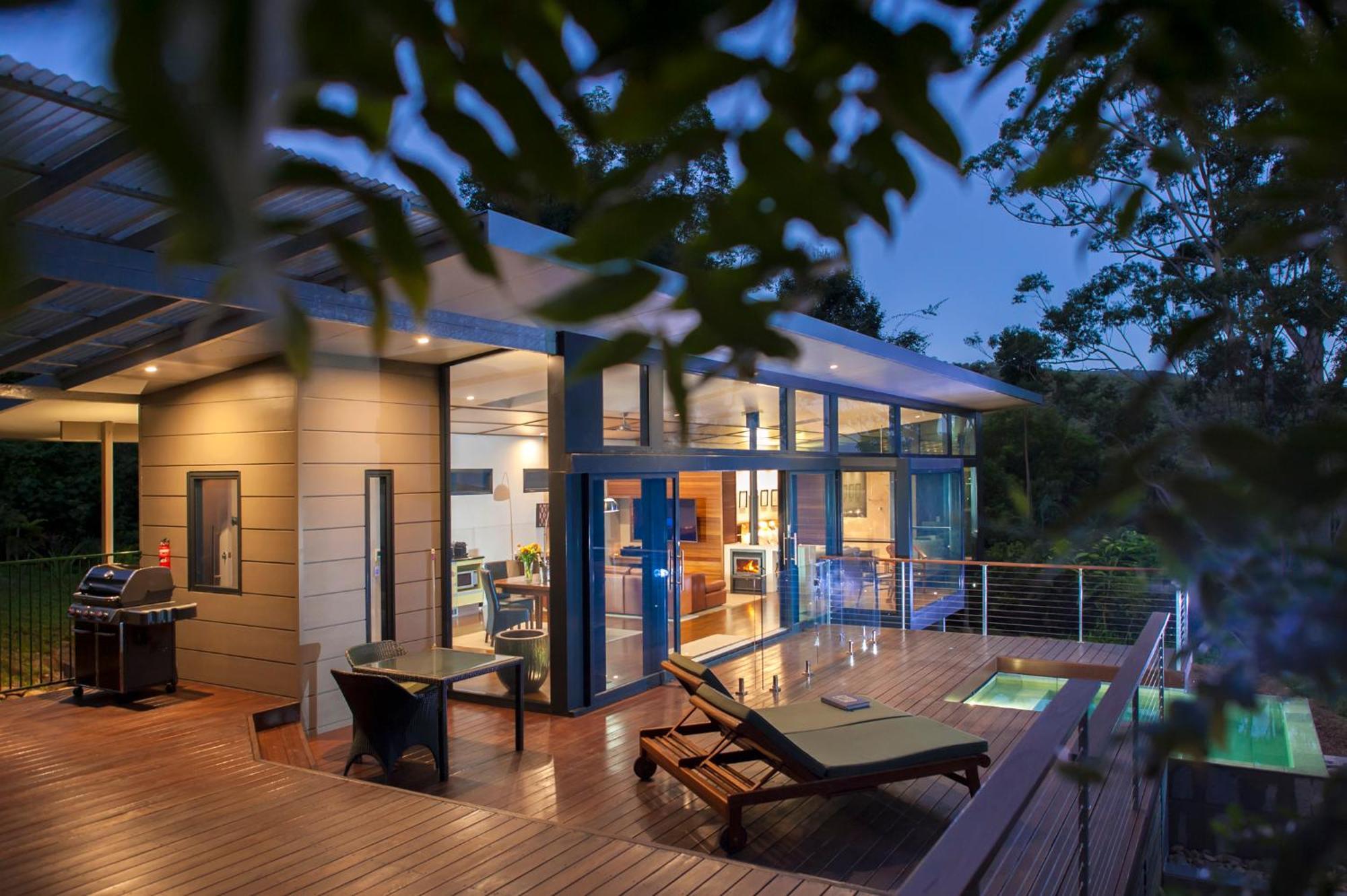 Crystal Creek Rainforest Retreat Eksteriør billede